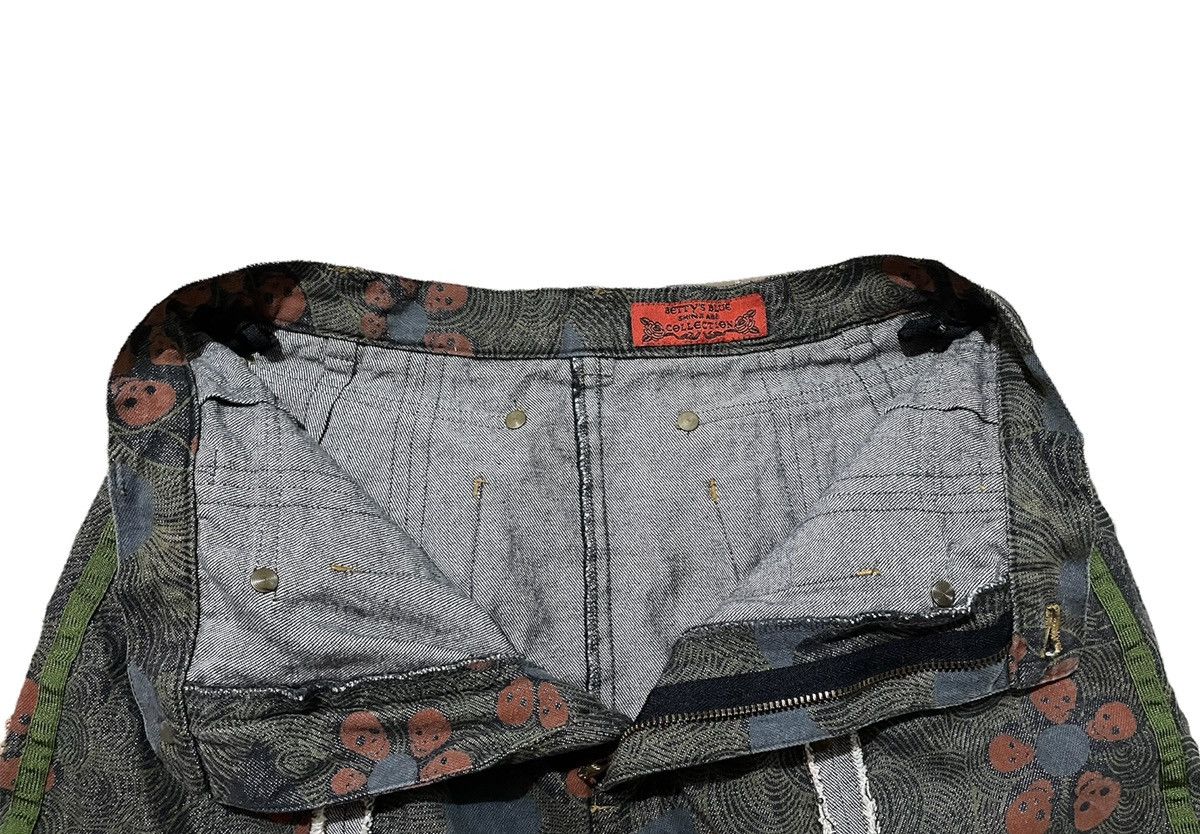 Japanese Brand LAST PIECE Japanese Brand Betty’s Blue ShinjiAbe Denim Skirt Size 26" / US 2 / IT 38 - 5 Thumbnail
