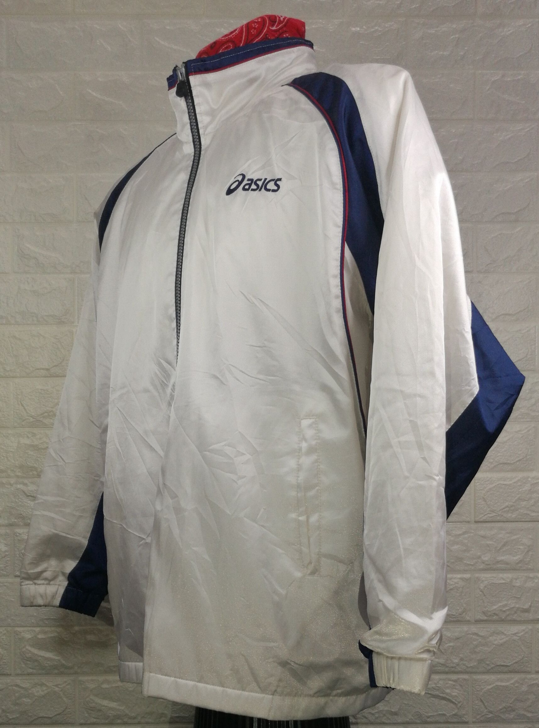 Asics Vintage Asics Sportwear Jacket Size US L / EU 52-54 / 3 - 3 Thumbnail