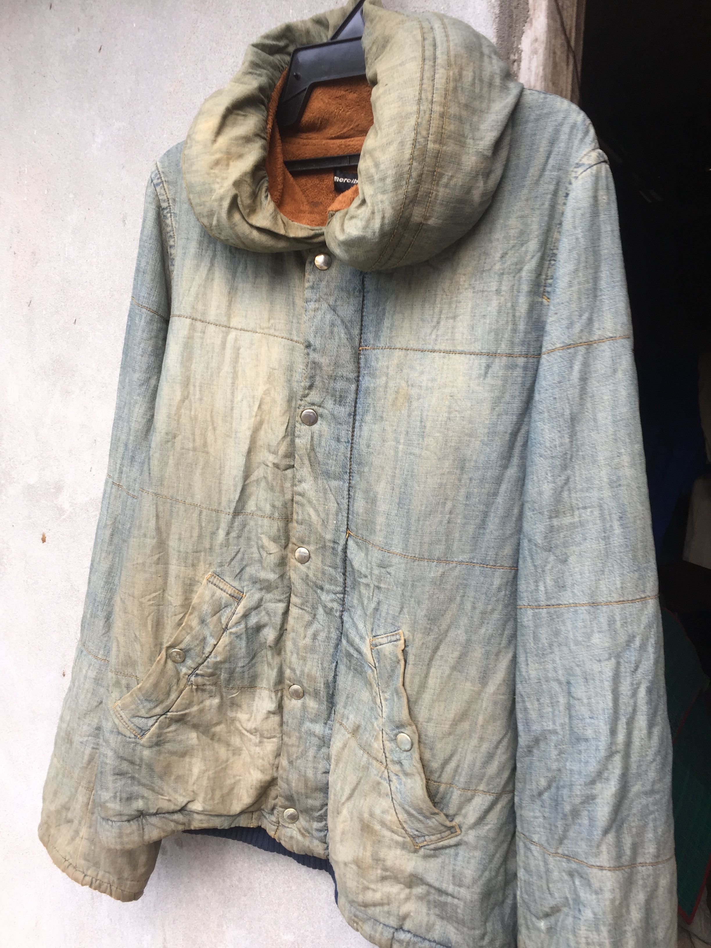 Issey Miyake × Vintage × mercibeaucoup Mercibeaucoup Issey Miyake Distressed Style Pillow Jacket Size US M / EU 48-50 / 2 - 2 Thumbnail