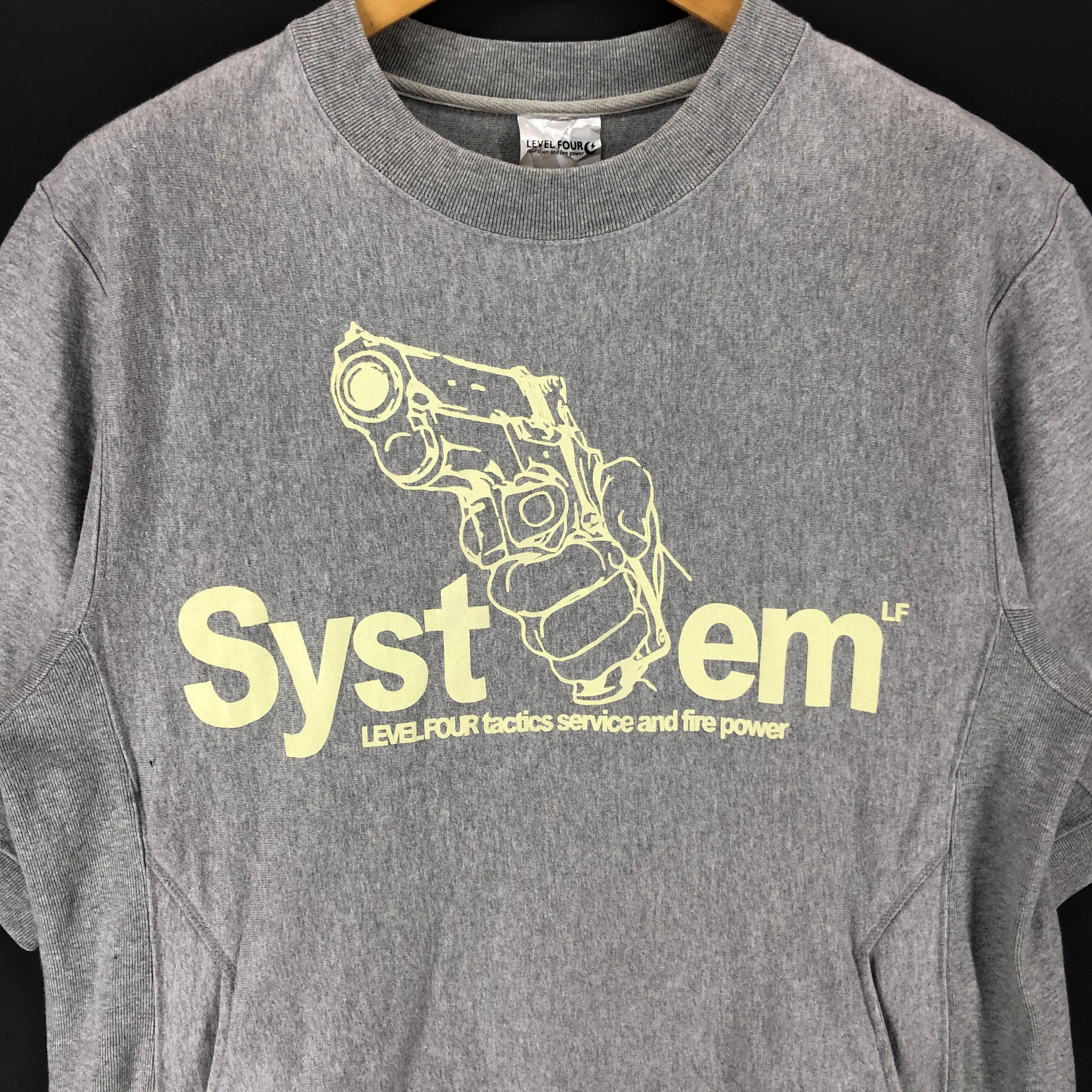 Other System by LEVEL FOUR Crew Neck Sweatshirt #2100-71 Size US M / EU 48-50 / 2 - 2 Thumbnail