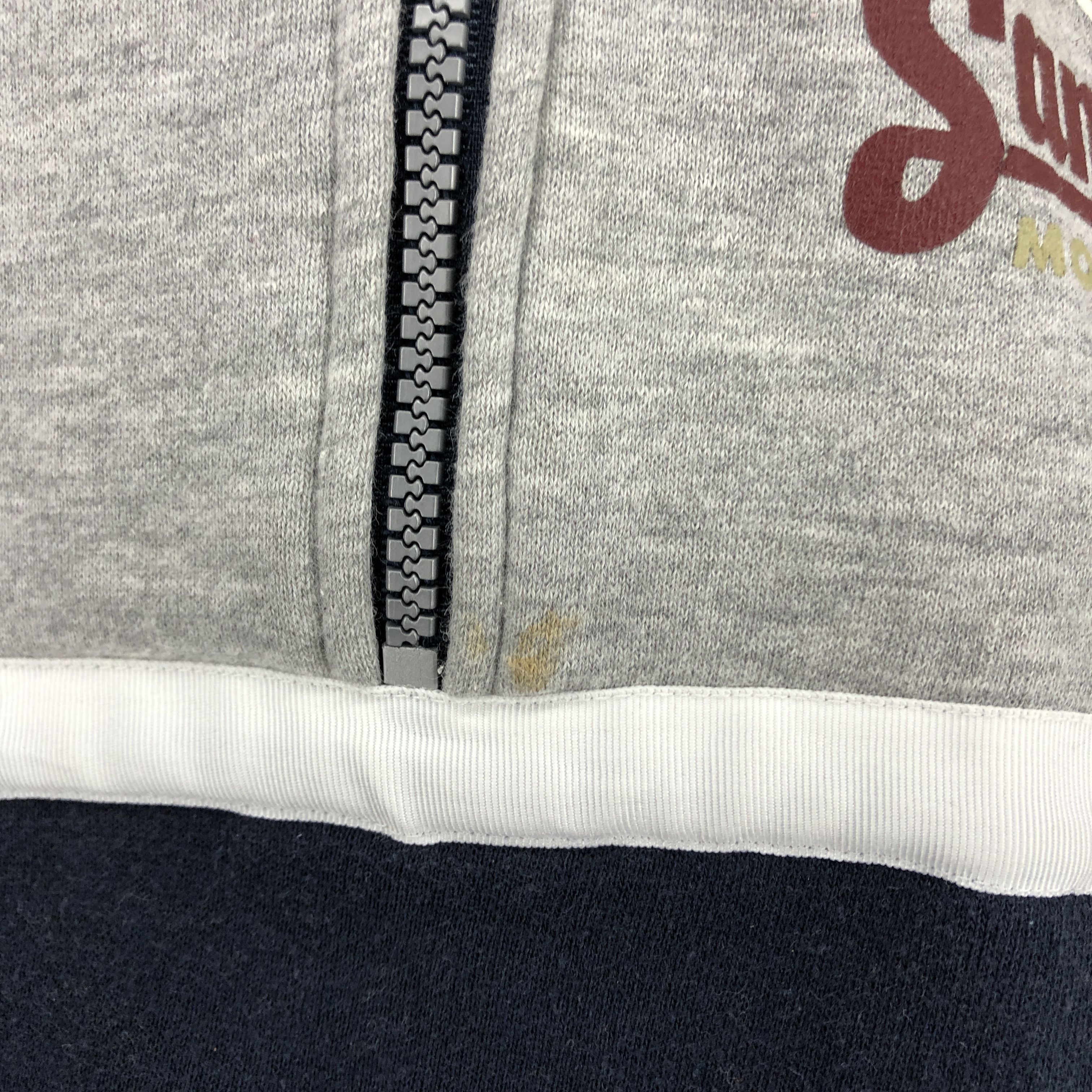 Japanese Brand SANTA WORLD Zip Ups Turtle Neck Sweatshirt #048-02 Size US M / EU 48-50 / 2 - 6 Thumbnail