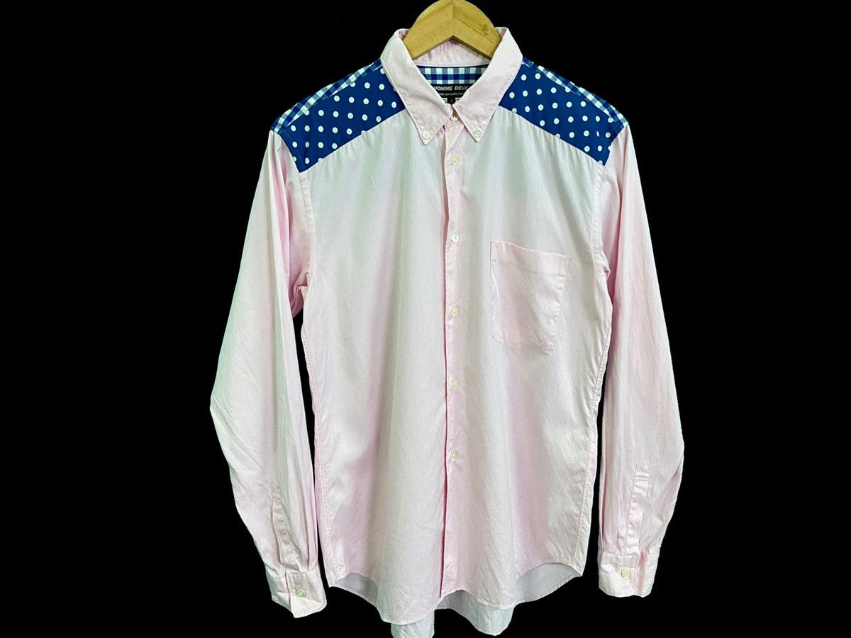 Comme des Garcons LAST DROP COMME DES GARCONS HOMME DEUX POLKADOT AD2013 SHIRT Size US S / EU 44-46 / 1 - 3 Thumbnail