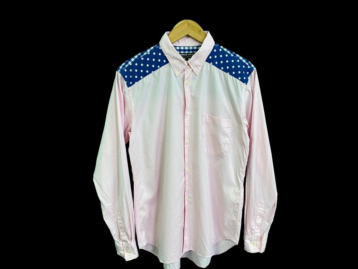 Comme des Garcons LAST DROP COMME DES GARCONS HOMME DEUX POLKADOT AD2013 SHIRT Size US S / EU 44-46 / 1 - 2 Thumbnail