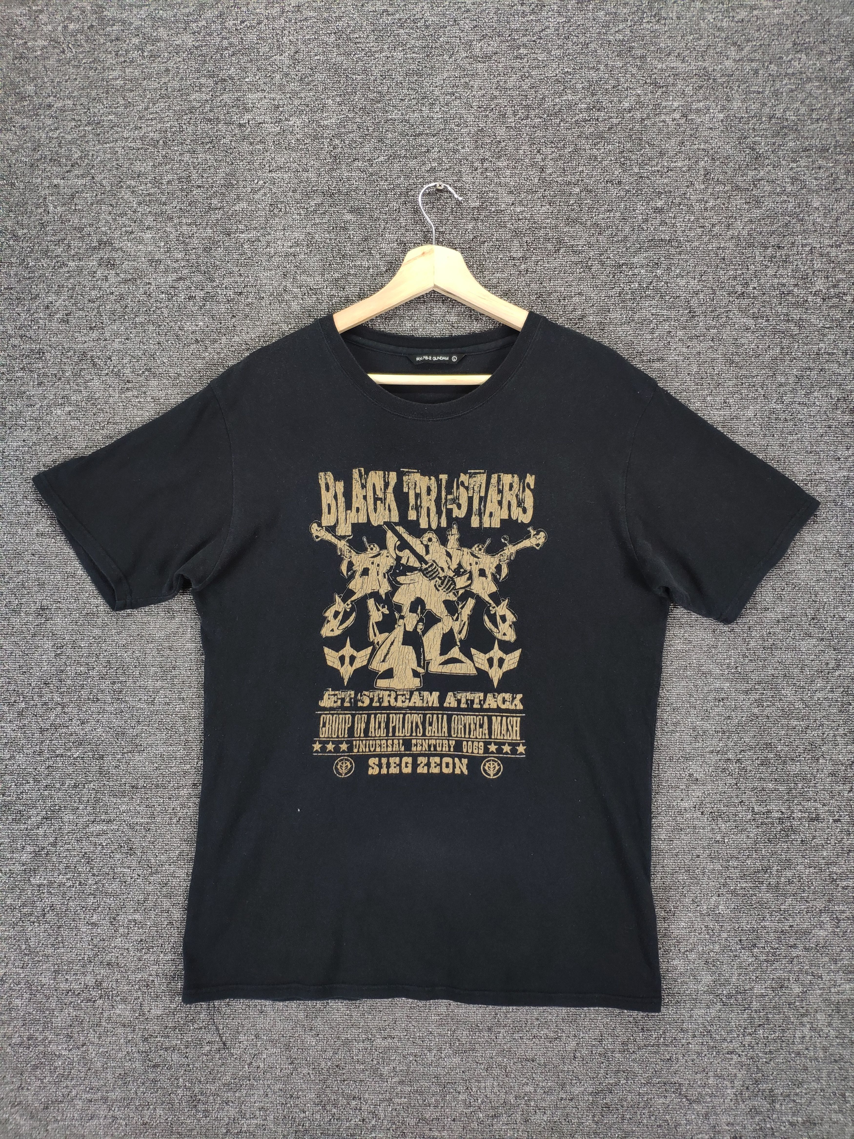 Anime × Japanese Brand Vintage Gundam Shirt SIEG ZEON Bandai Size US M / EU 48-50 / 2 - 1 Thumbnail