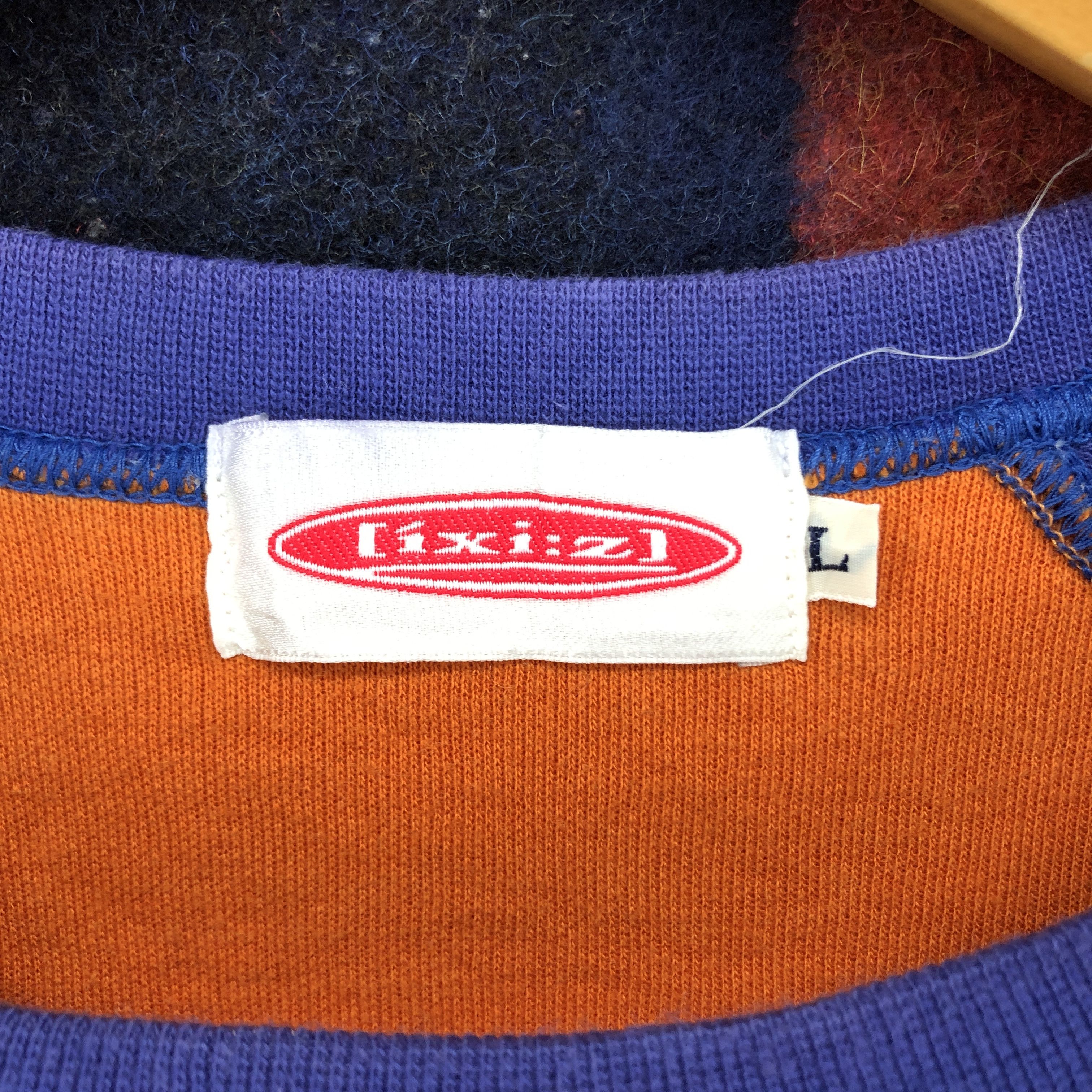 Japanese Brand [ixi:z] Crew Neck Sweatshirt #2744-99 Size US M / EU 48-50 / 2 - 8 Thumbnail