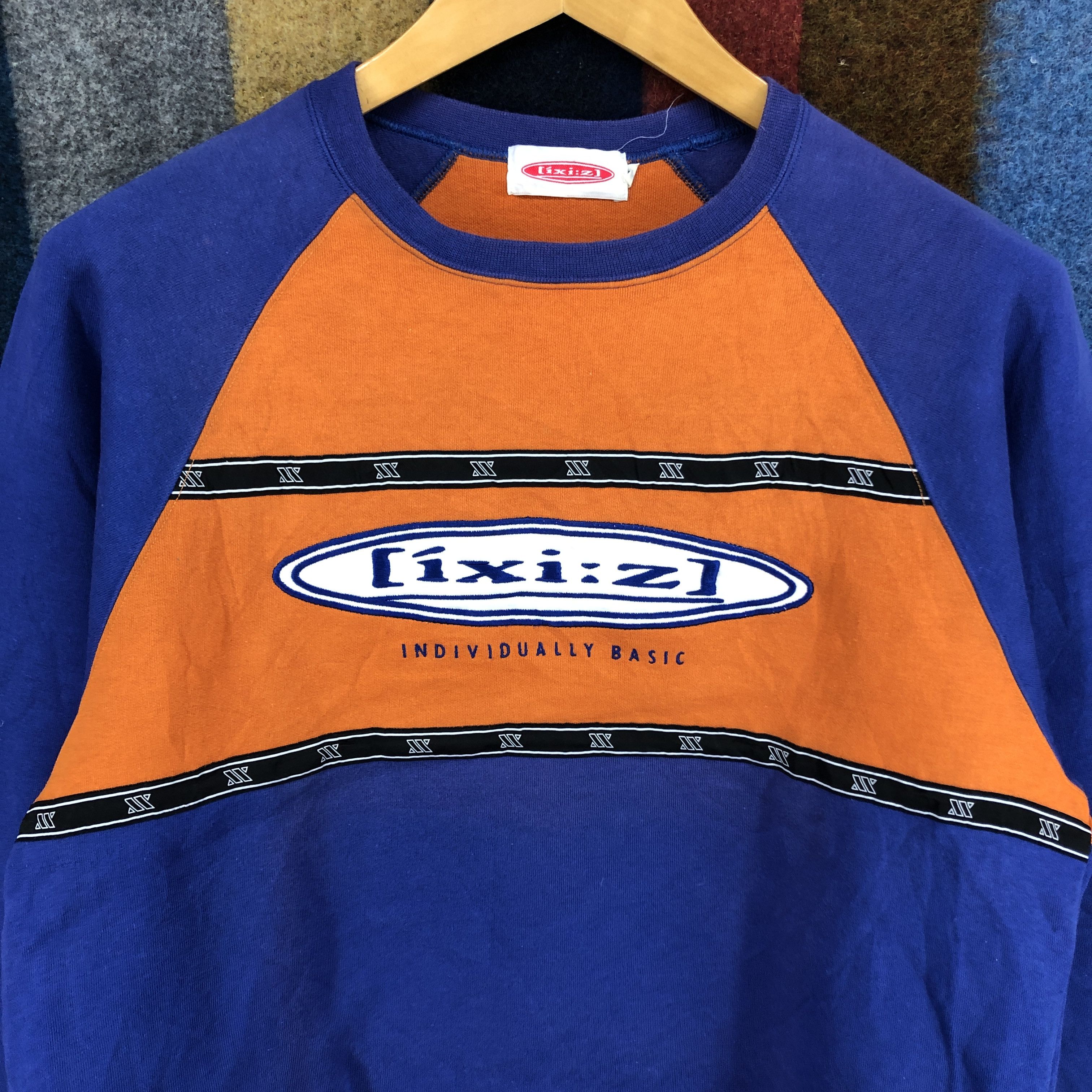 Japanese Brand [ixi:z] Crew Neck Sweatshirt #2744-99 Size US M / EU 48-50 / 2 - 2 Thumbnail