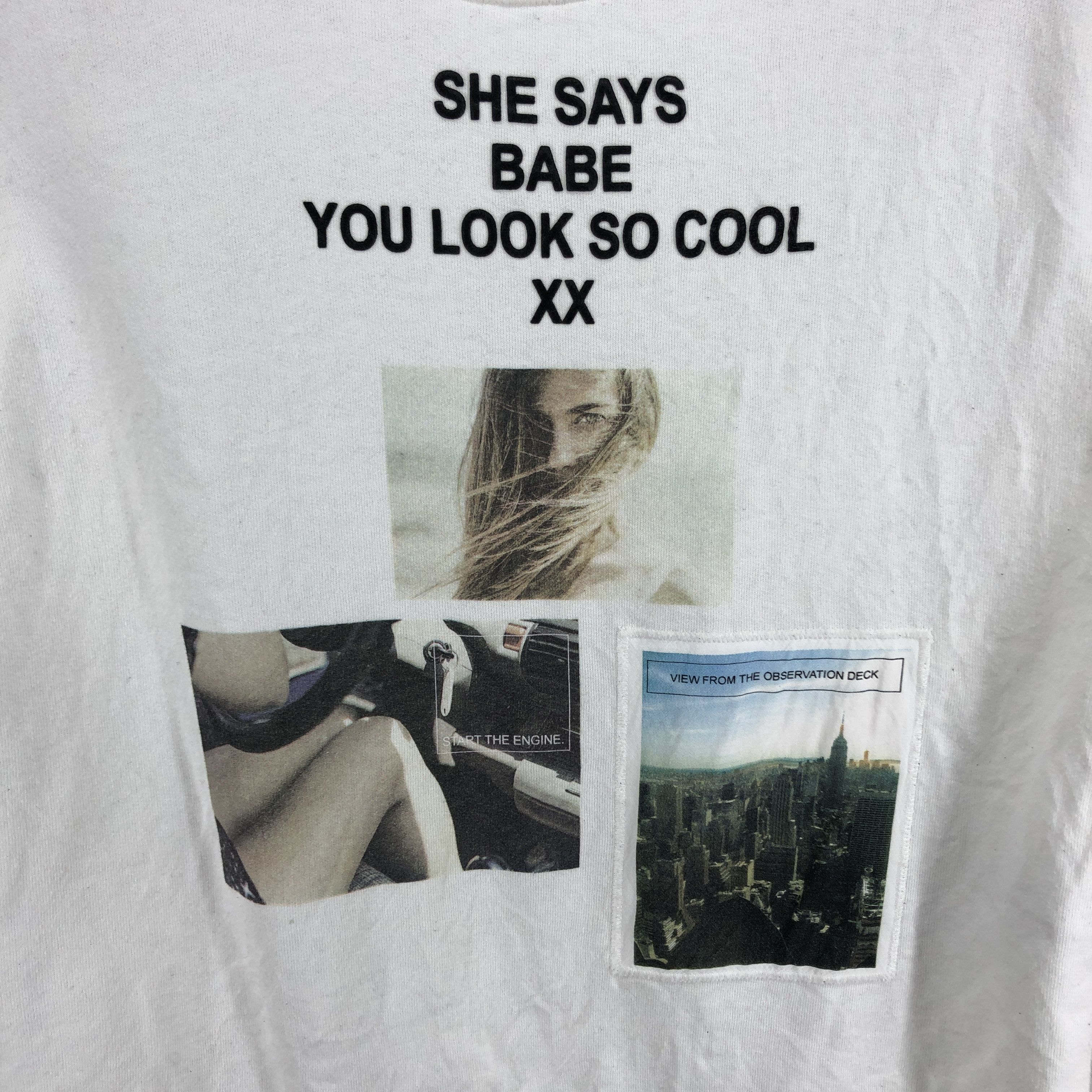 Bershka BERSHKA Made In PORTUGAL Crew Neck Sweatshirt #0343/O Size US S / EU 44-46 / 1 - 2 Thumbnail