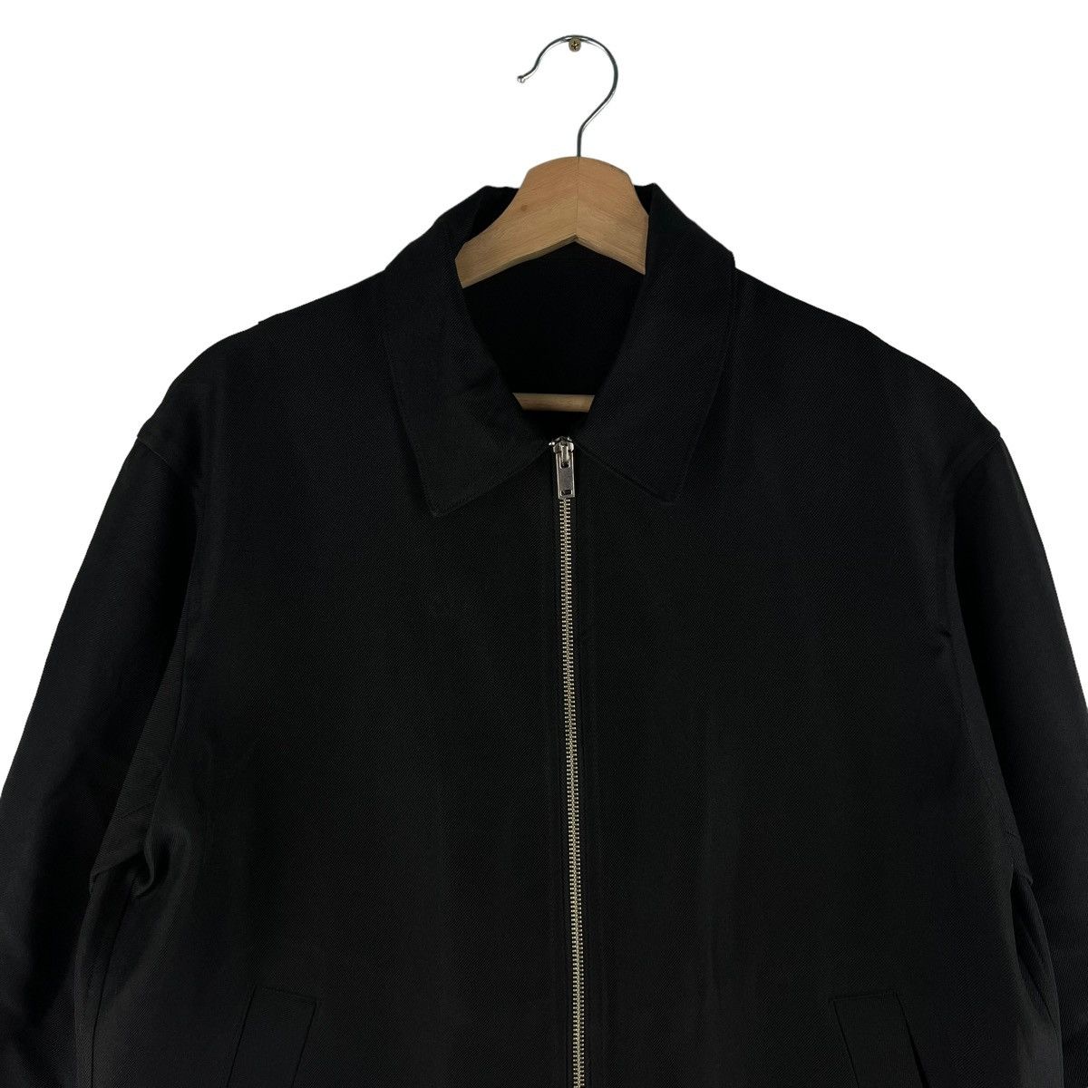 Japanese Brand VINTAGE GU JAPAN BOMBER JACKET BLACK INSPIRE ISSEY MIYAKE Size US M / EU 48-50 / 2 - 2 Thumbnail