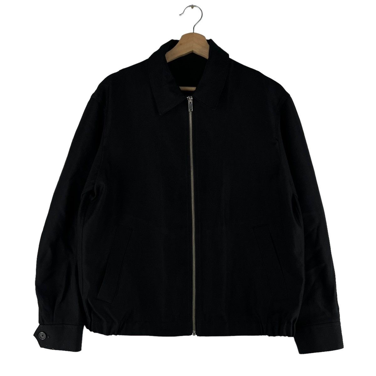 Japanese Brand VINTAGE GU JAPAN BOMBER JACKET BLACK INSPIRE ISSEY MIYAKE Size US M / EU 48-50 / 2 - 1 Thumbnail