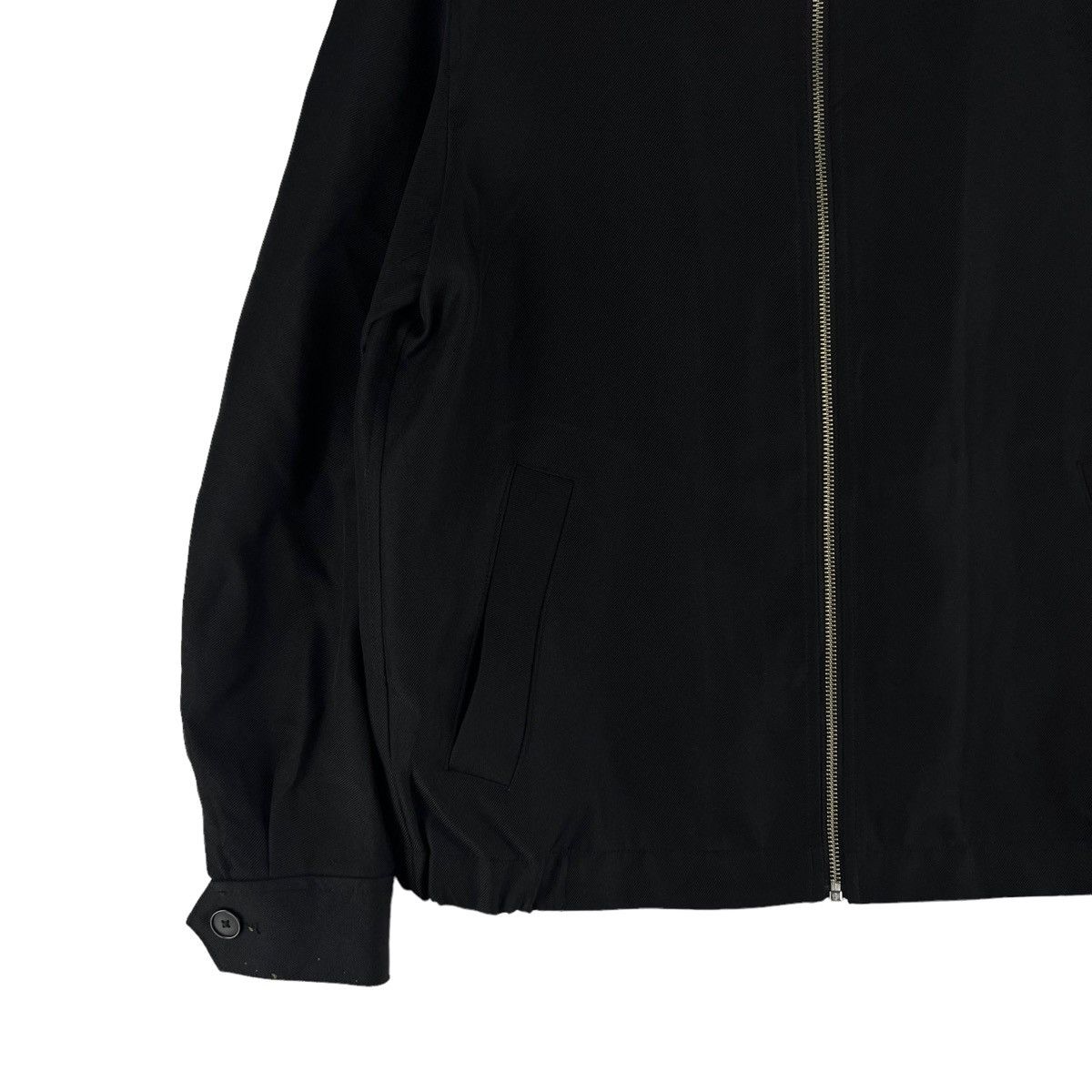 Japanese Brand VINTAGE GU JAPAN BOMBER JACKET BLACK INSPIRE ISSEY MIYAKE Size US M / EU 48-50 / 2 - 3 Thumbnail