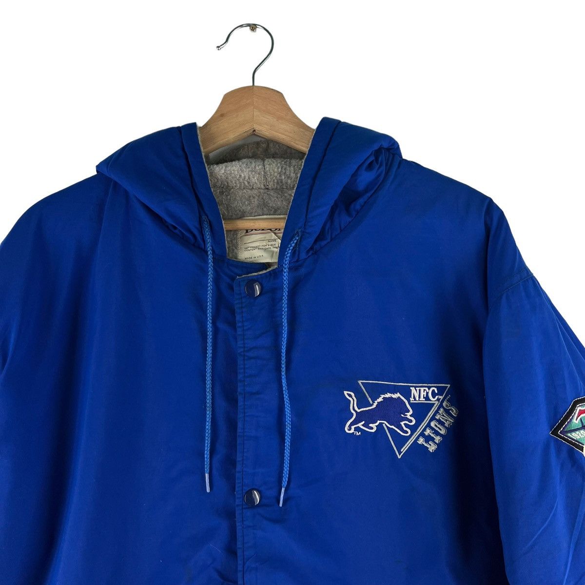 Delong VINTAGE COACH JACKET NFL DELONG USA MADE BIG LOGO Size US L / EU 52-54 / 3 - 5 Thumbnail