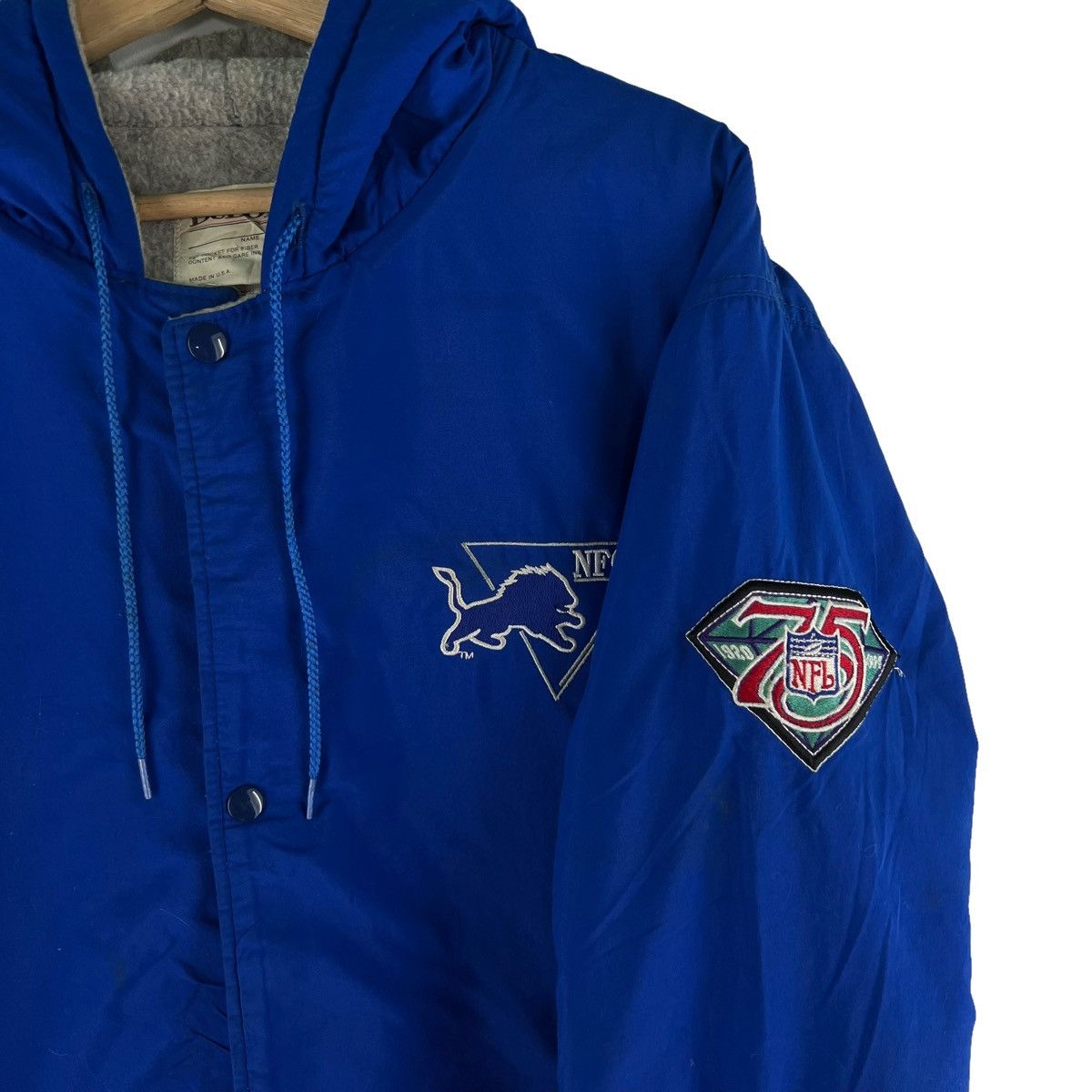 Delong VINTAGE COACH JACKET NFL DELONG USA MADE BIG LOGO Size US L / EU 52-54 / 3 - 4 Thumbnail