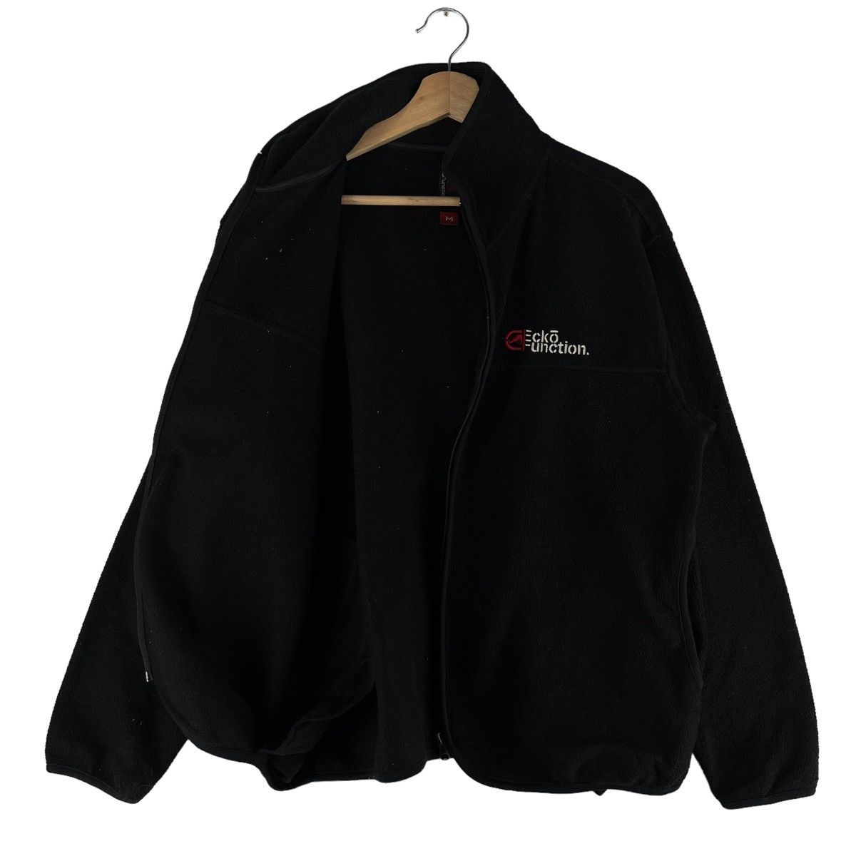 Japanese Brand VINTAGE ECKO FUNCTION FLEECE JACKET BIG LOGO Size US M / EU 48-50 / 2 - 7 Thumbnail