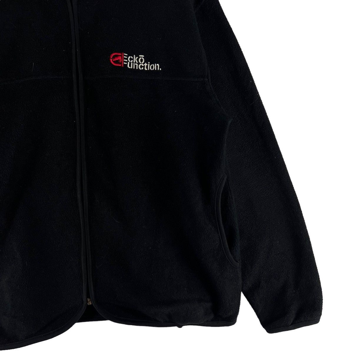 Japanese Brand VINTAGE ECKO FUNCTION FLEECE JACKET BIG LOGO Size US M / EU 48-50 / 2 - 5 Thumbnail