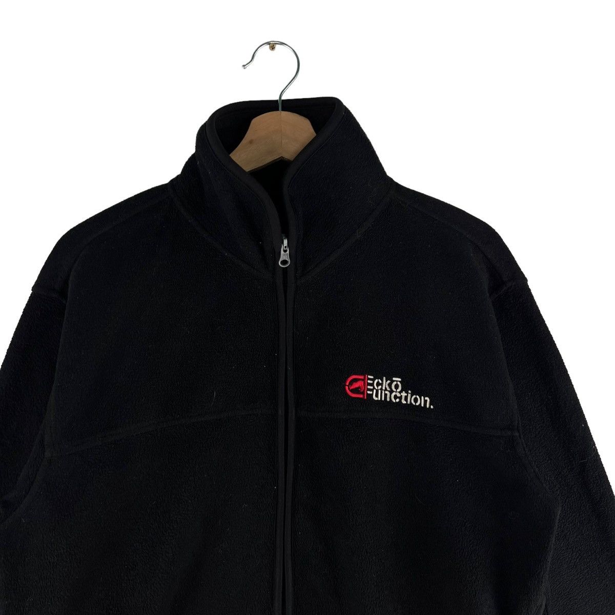 Japanese Brand VINTAGE ECKO FUNCTION FLEECE JACKET BIG LOGO Size US M / EU 48-50 / 2 - 2 Thumbnail