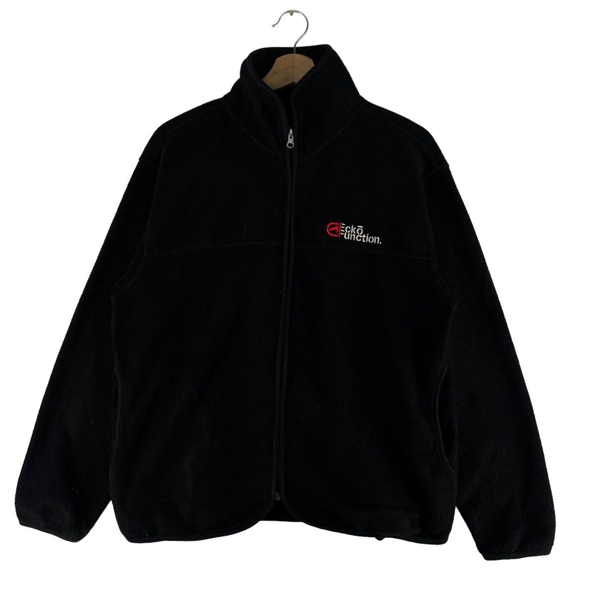 Japanese Brand VINTAGE ECKO FUNCTION FLEECE JACKET BIG LOGO Size US M / EU 48-50 / 2 - 1 Thumbnail