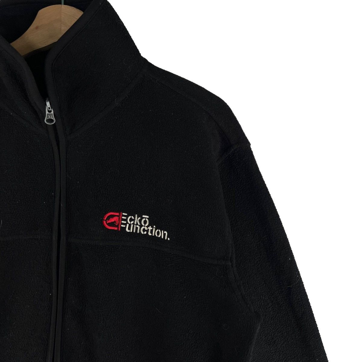 Japanese Brand VINTAGE ECKO FUNCTION FLEECE JACKET BIG LOGO Size US M / EU 48-50 / 2 - 4 Thumbnail