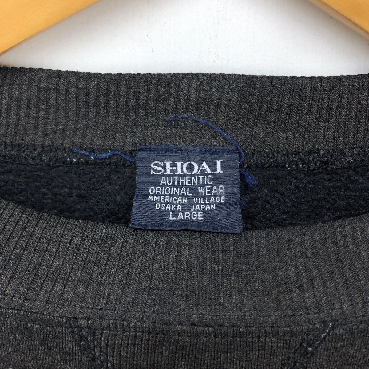 Japanese Brand HARLEM by SHOAI Crew Neck Sweatshirt #1579-59 Size US M / EU 48-50 / 2 - 4 Thumbnail