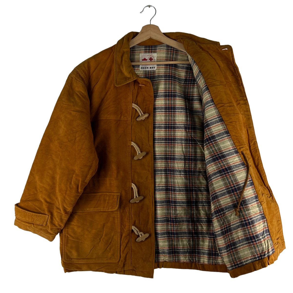 Japanese Brand VINTAGE BOMBER VELVET JACKET POSH BOY BIG LOGO ISSEY MIYAKE Size US M / EU 48-50 / 2 - 12 Thumbnail