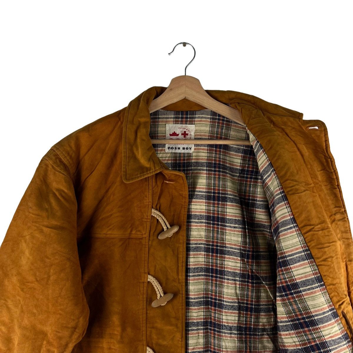 Japanese Brand VINTAGE BOMBER VELVET JACKET POSH BOY BIG LOGO ISSEY MIYAKE Size US M / EU 48-50 / 2 - 11 Thumbnail
