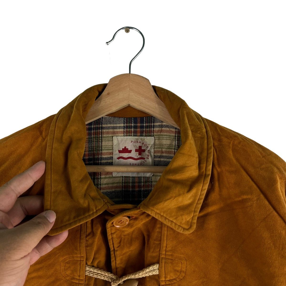 Japanese Brand VINTAGE BOMBER VELVET JACKET POSH BOY BIG LOGO ISSEY MIYAKE Size US M / EU 48-50 / 2 - 6 Thumbnail