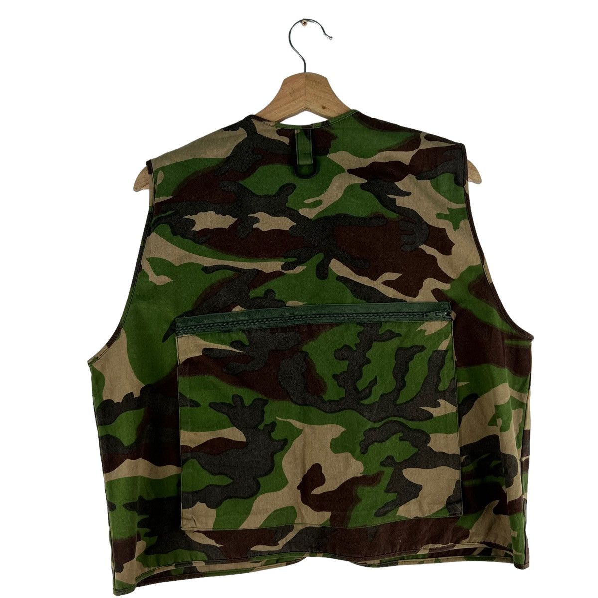 Japanese Brand VINTAGE BLOCKER VEST UTILITY CARGO MULTI POCKET VEST Size US L / EU 52-54 / 3 - 6 Thumbnail