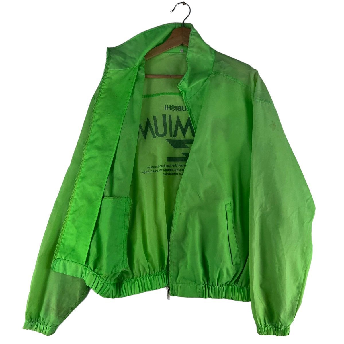 Sports Specialties VINTAGE BOMBER JACKET RACING MITSUBISHI PREMIUM BIG LOGO Size US L / EU 52-54 / 3 - 6 Thumbnail