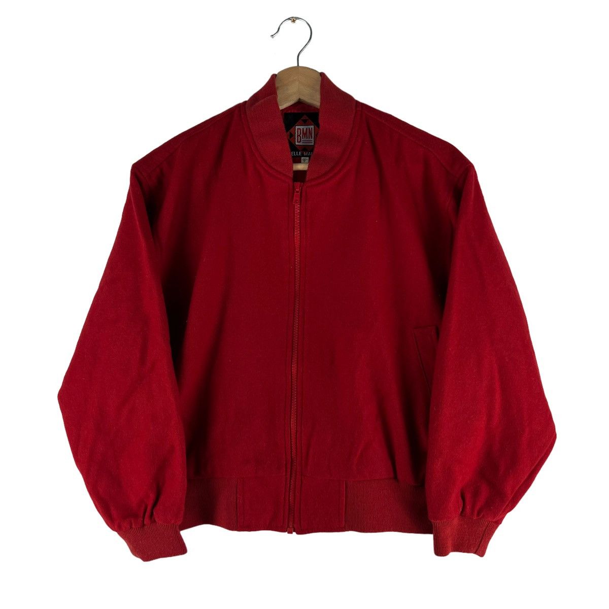 Japanese Brand VINTAGE BOMBER JACKET BELLE MAISON INSPIRE ISSEY MIYAKE Size US M / EU 48-50 / 2 - 1 Thumbnail