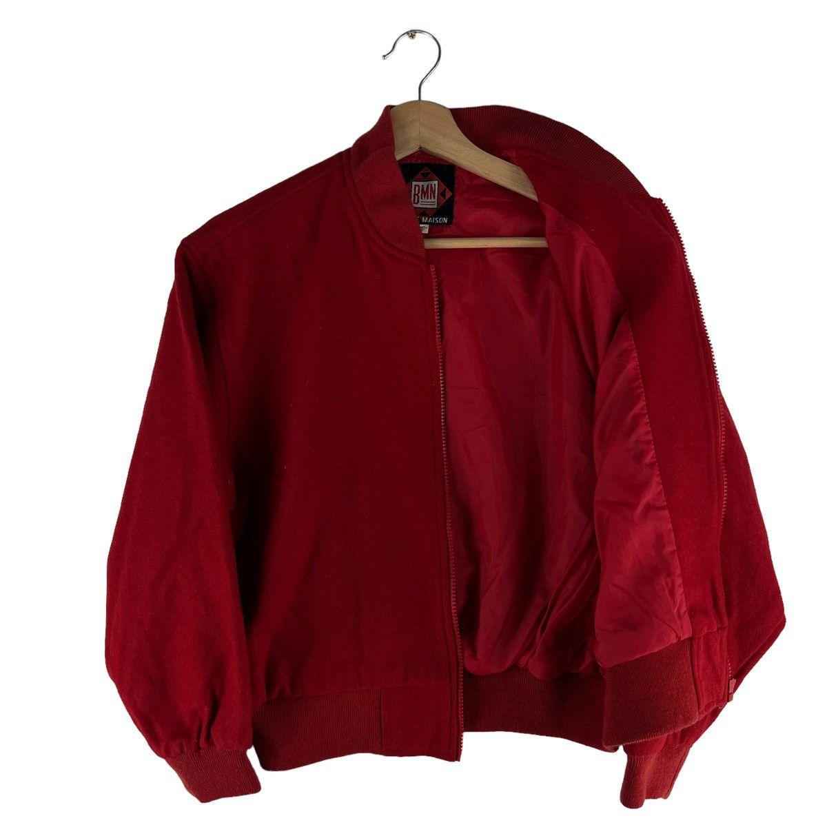 Japanese Brand VINTAGE BOMBER JACKET BELLE MAISON INSPIRE ISSEY MIYAKE Size US M / EU 48-50 / 2 - 6 Thumbnail