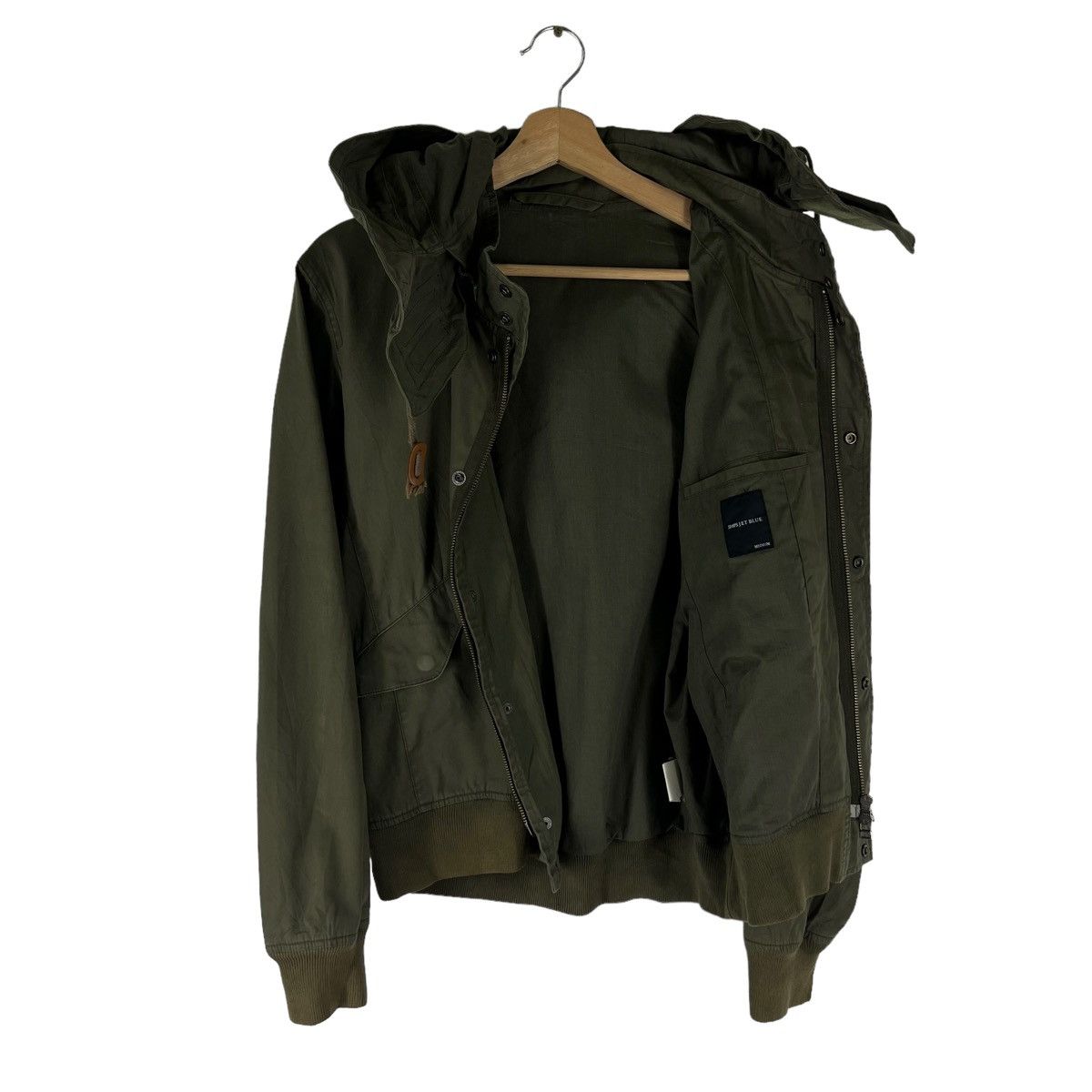 Japanese Brand VINTAGE CHORE SURVIVAL JACKET SHIPS JET BLUE ISSEY MIYAKE Size US M / EU 48-50 / 2 - 13 Thumbnail