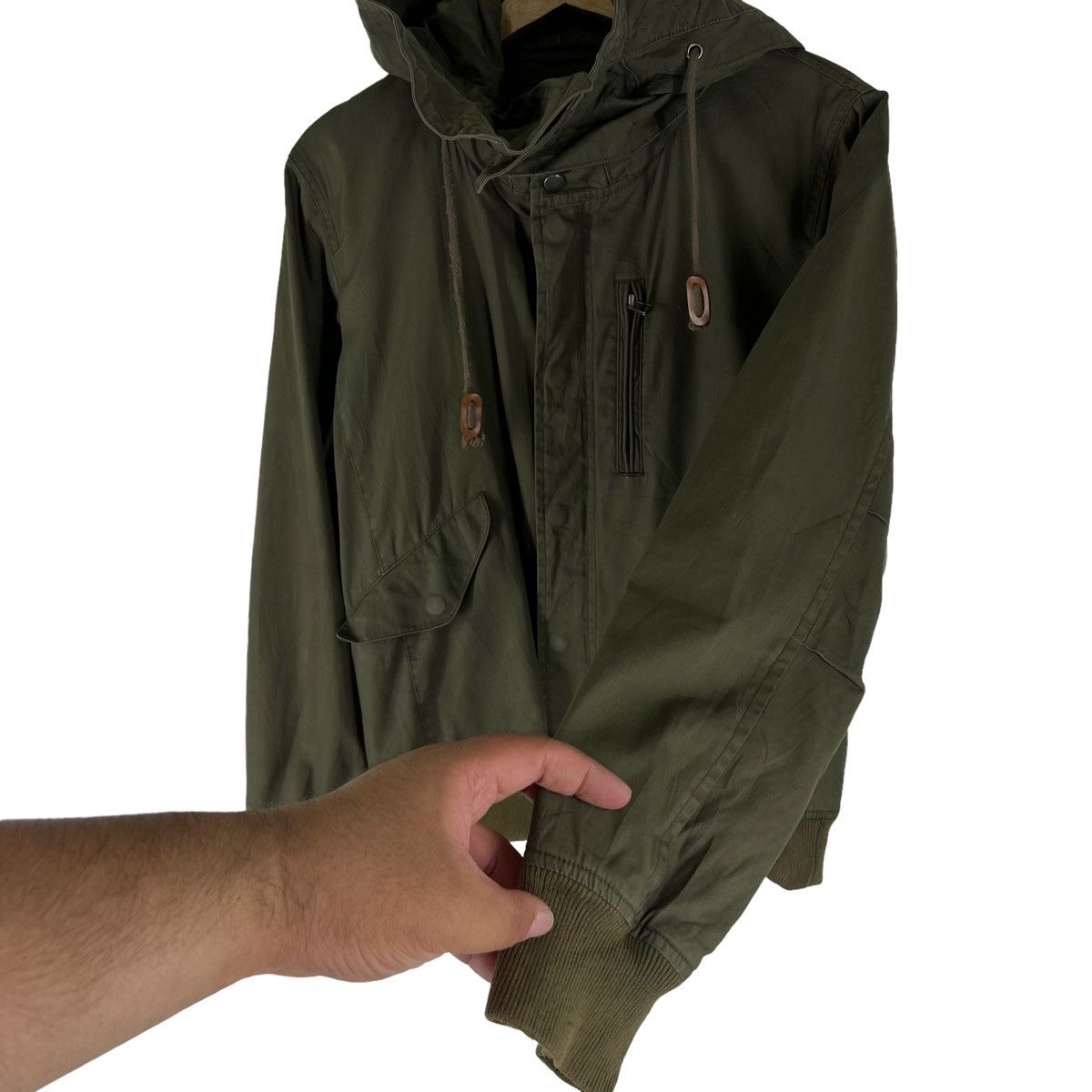 Japanese Brand VINTAGE CHORE SURVIVAL JACKET SHIPS JET BLUE ISSEY MIYAKE Size US M / EU 48-50 / 2 - 12 Thumbnail