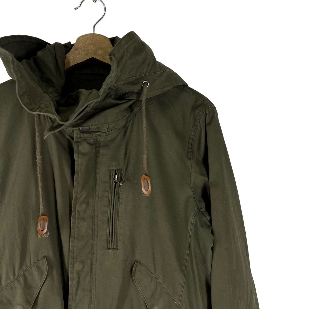 Japanese Brand VINTAGE CHORE SURVIVAL JACKET SHIPS JET BLUE ISSEY MIYAKE Size US M / EU 48-50 / 2 - 7 Thumbnail