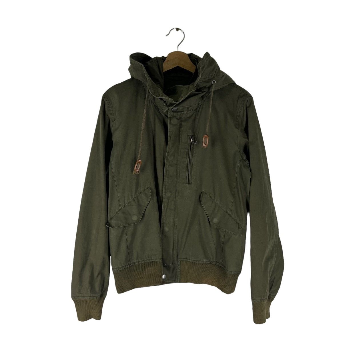Japanese Brand VINTAGE CHORE SURVIVAL JACKET SHIPS JET BLUE ISSEY MIYAKE Size US M / EU 48-50 / 2 - 9 Thumbnail