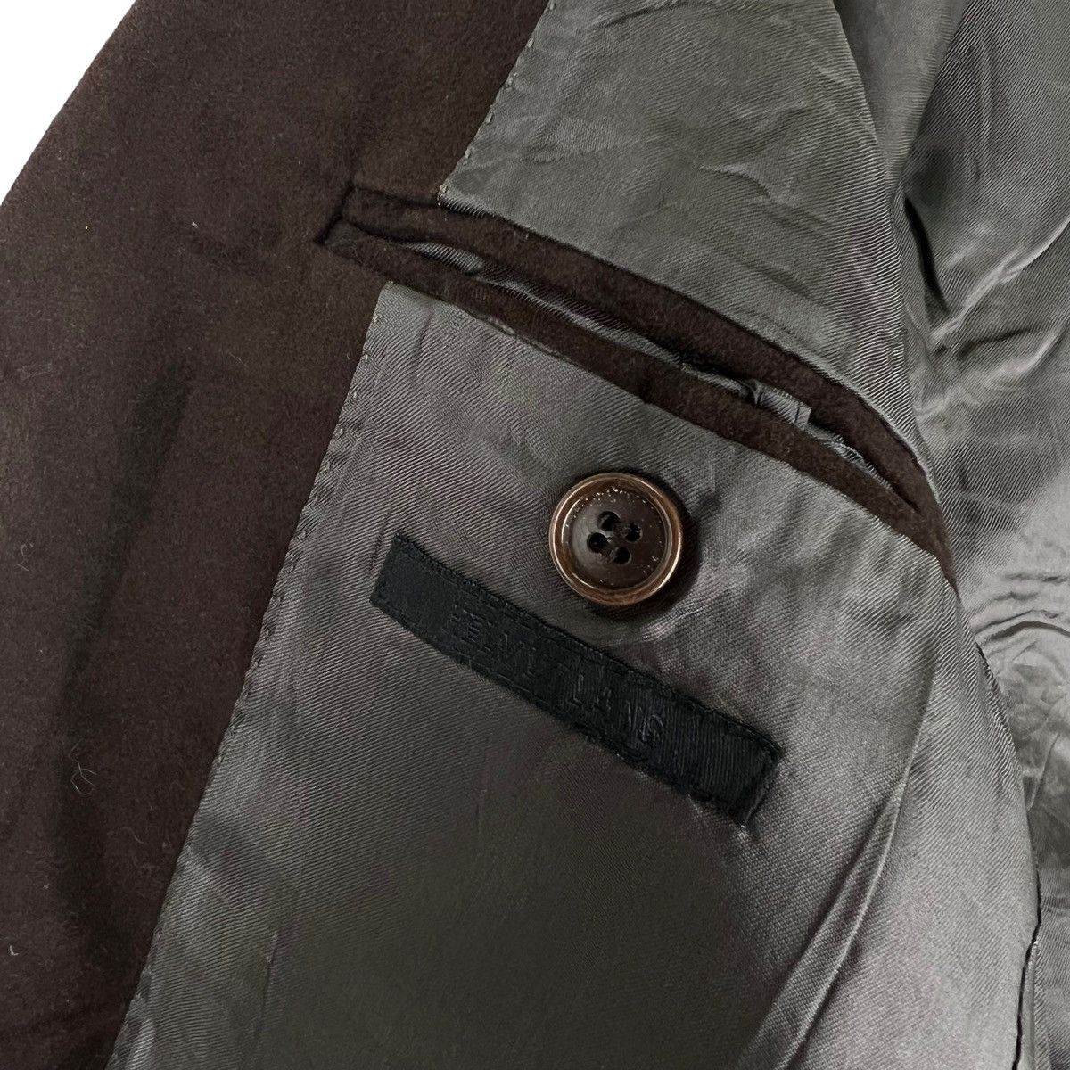 Helmut Lang RICH BROWN - DOUBLE BREAST CASUAL COATS JACKET Size US S / EU 44-46 / 1 - 9 Thumbnail