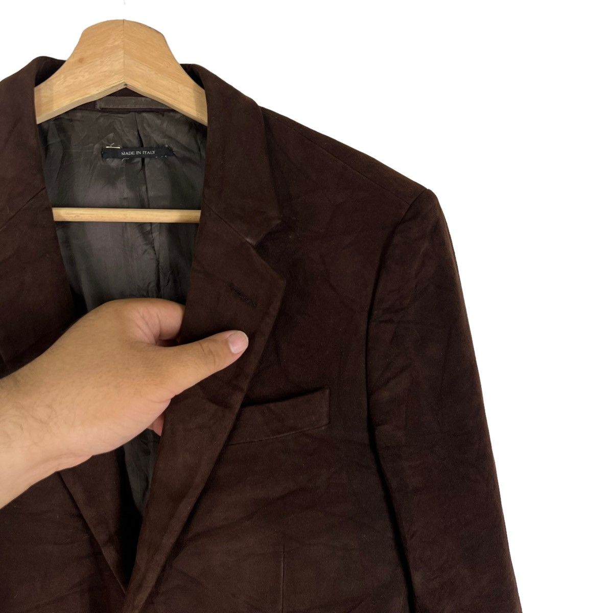 Helmut Lang RICH BROWN - DOUBLE BREAST CASUAL COATS JACKET Size US S / EU 44-46 / 1 - 4 Thumbnail
