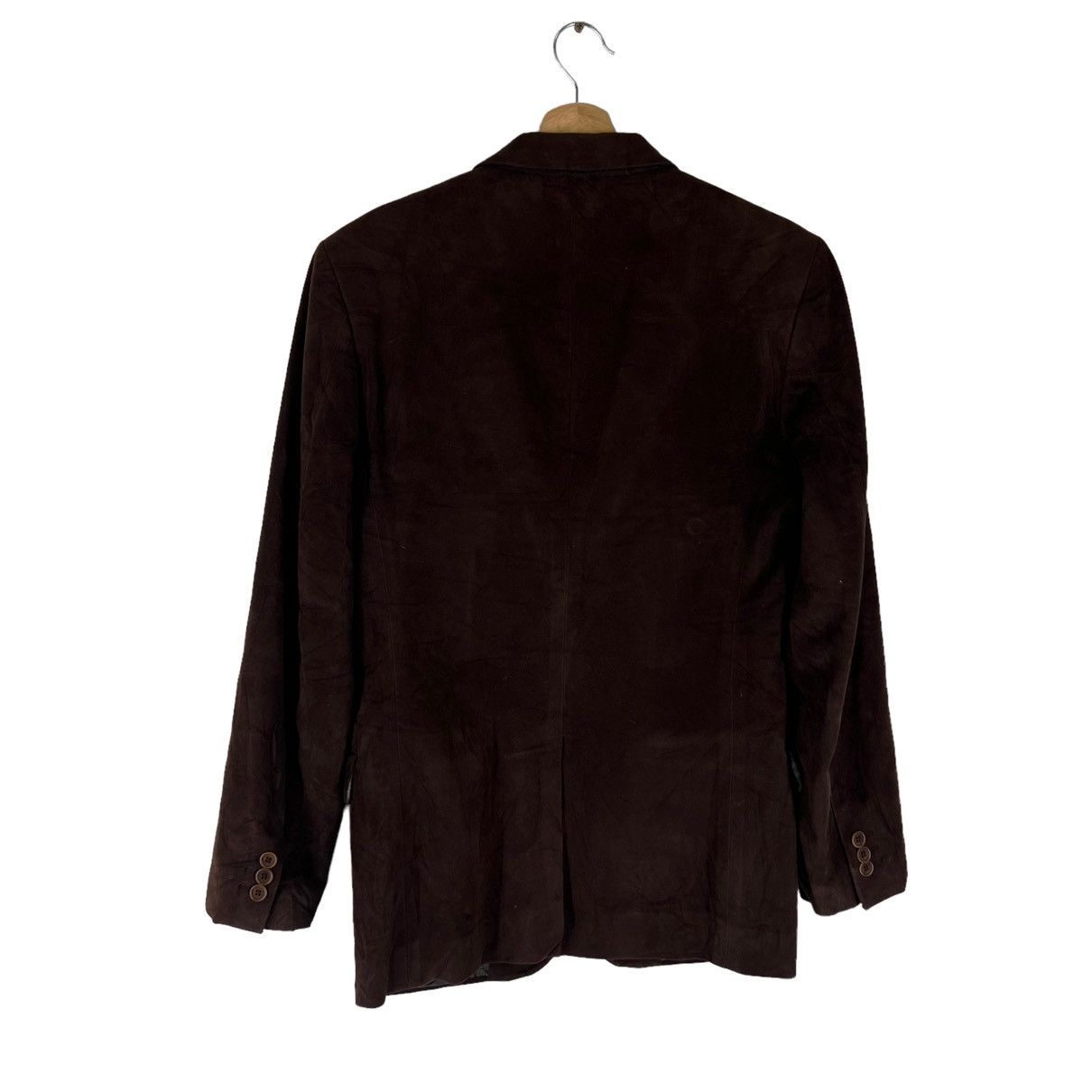 Helmut Lang RICH BROWN - DOUBLE BREAST CASUAL COATS JACKET Size US S / EU 44-46 / 1 - 7 Thumbnail