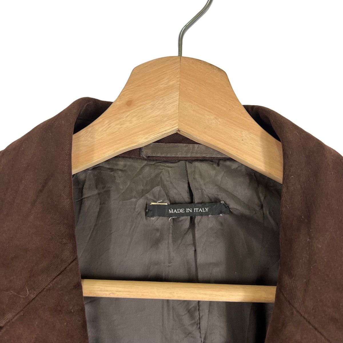 Helmut Lang RICH BROWN - DOUBLE BREAST CASUAL COATS JACKET Size US S / EU 44-46 / 1 - 3 Thumbnail