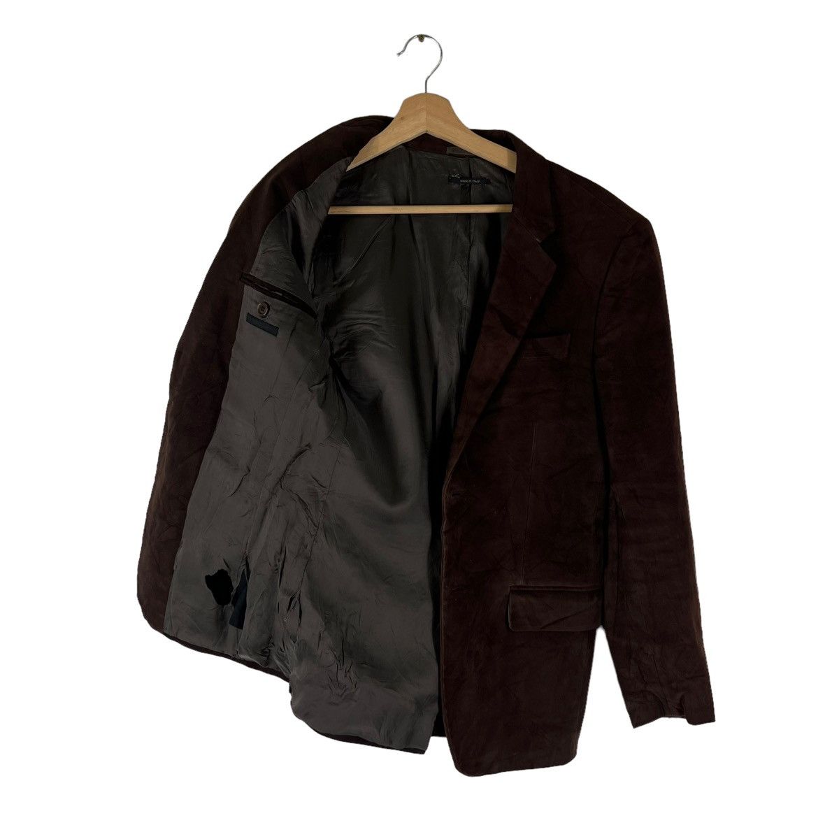 Helmut Lang RICH BROWN - DOUBLE BREAST CASUAL COATS JACKET Size US S / EU 44-46 / 1 - 6 Thumbnail