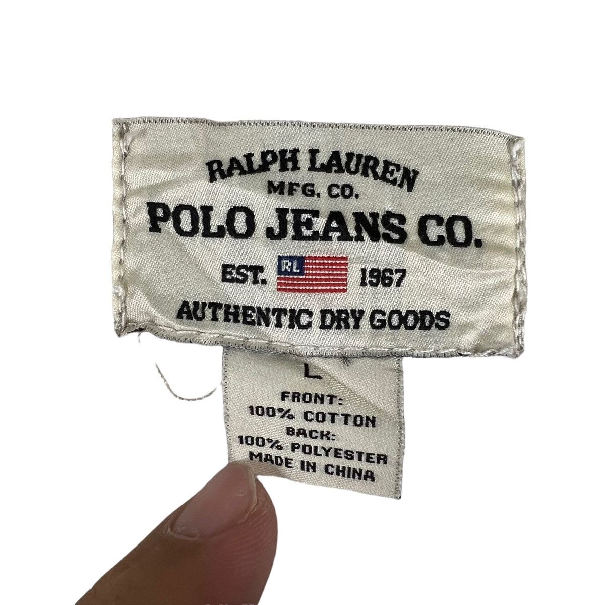 Polo Ralph Lauren VINTAGE FISH TAIL PARKA JACKET RALPH LAUREN POLO JEANS CO Size US L / EU 52-54 / 3 - 10 Thumbnail
