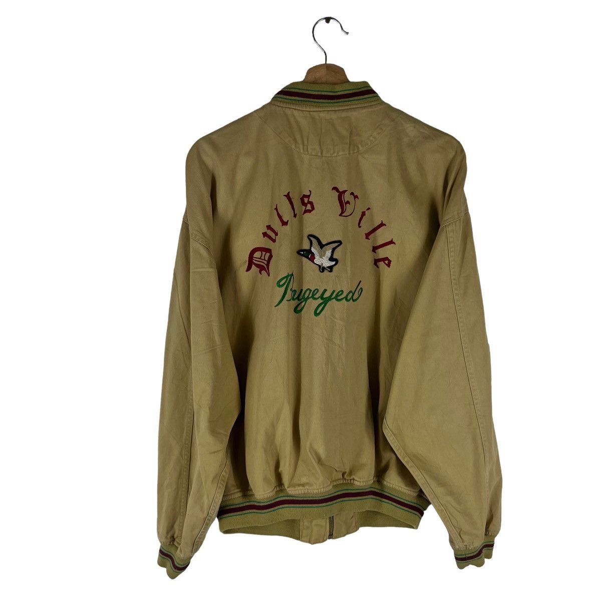 Japanese Brand VINTAGE BOMBER JACKET KEARNY HOUSE BIG LOGO ISSEY MIYAKE Size US M / EU 48-50 / 2 - 2 Thumbnail