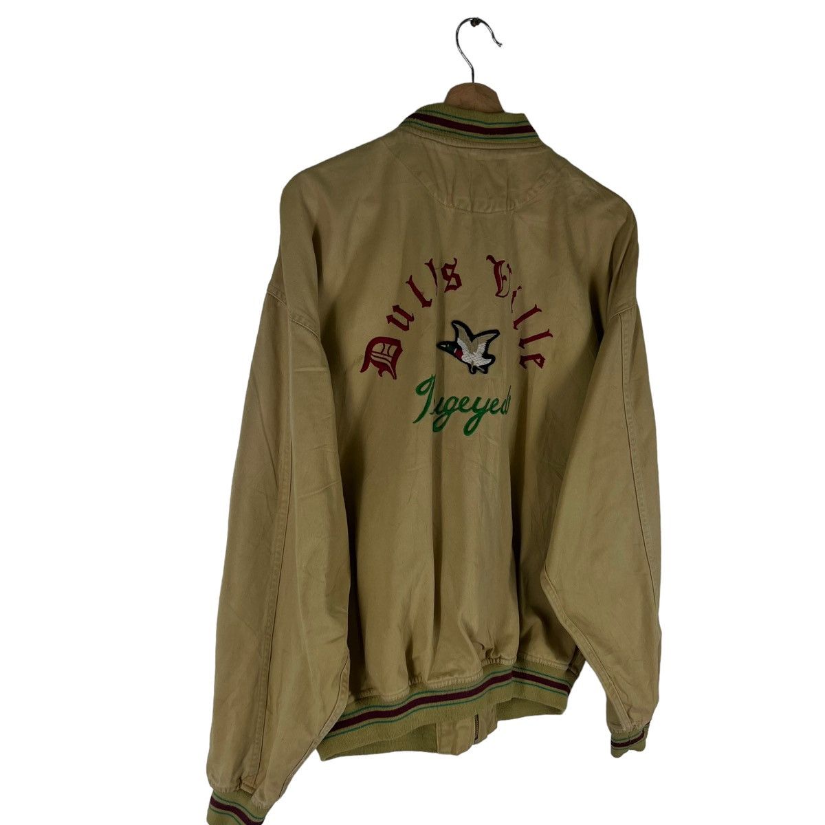 Japanese Brand VINTAGE BOMBER JACKET KEARNY HOUSE BIG LOGO ISSEY MIYAKE Size US M / EU 48-50 / 2 - 10 Thumbnail
