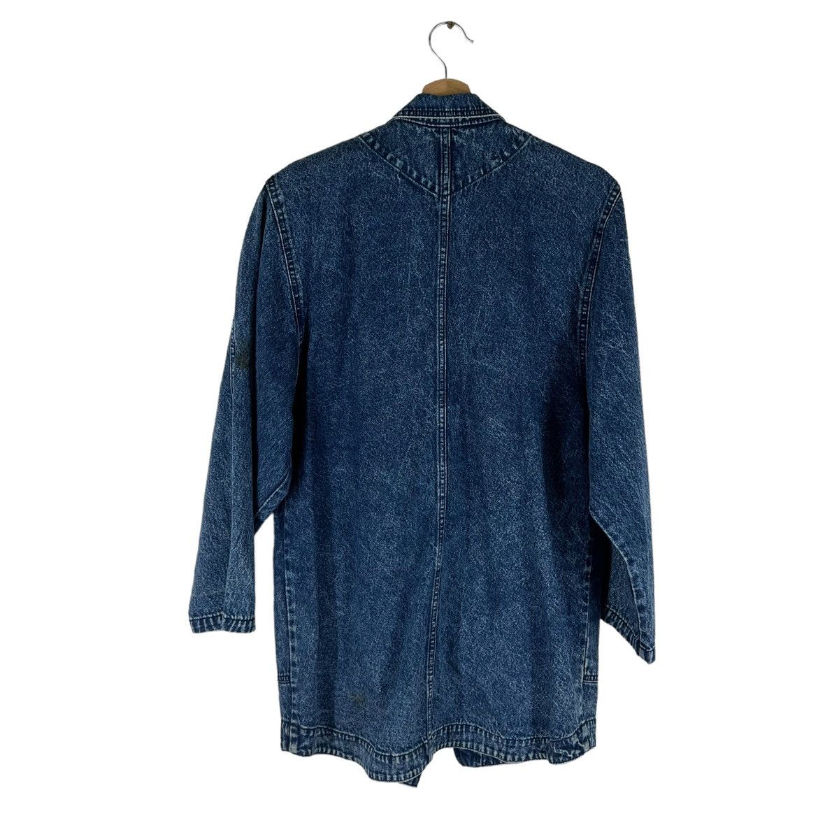 Japanese Brand VINTAGE CHORE WORK DENIM JACKET CETRA INSPIRED ISSEY MIYAKE Size US M / EU 48-50 / 2 - 5 Thumbnail