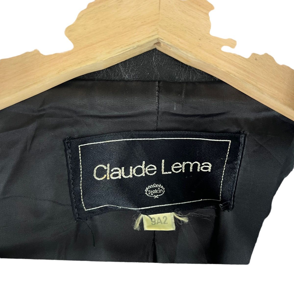 Japanese Brand VINTAGE DOUBLE BREAST WOOL BOMBER JACKET CLAUDE LEMA JAPAN Size US M / EU 48-50 / 2 - 12 Thumbnail