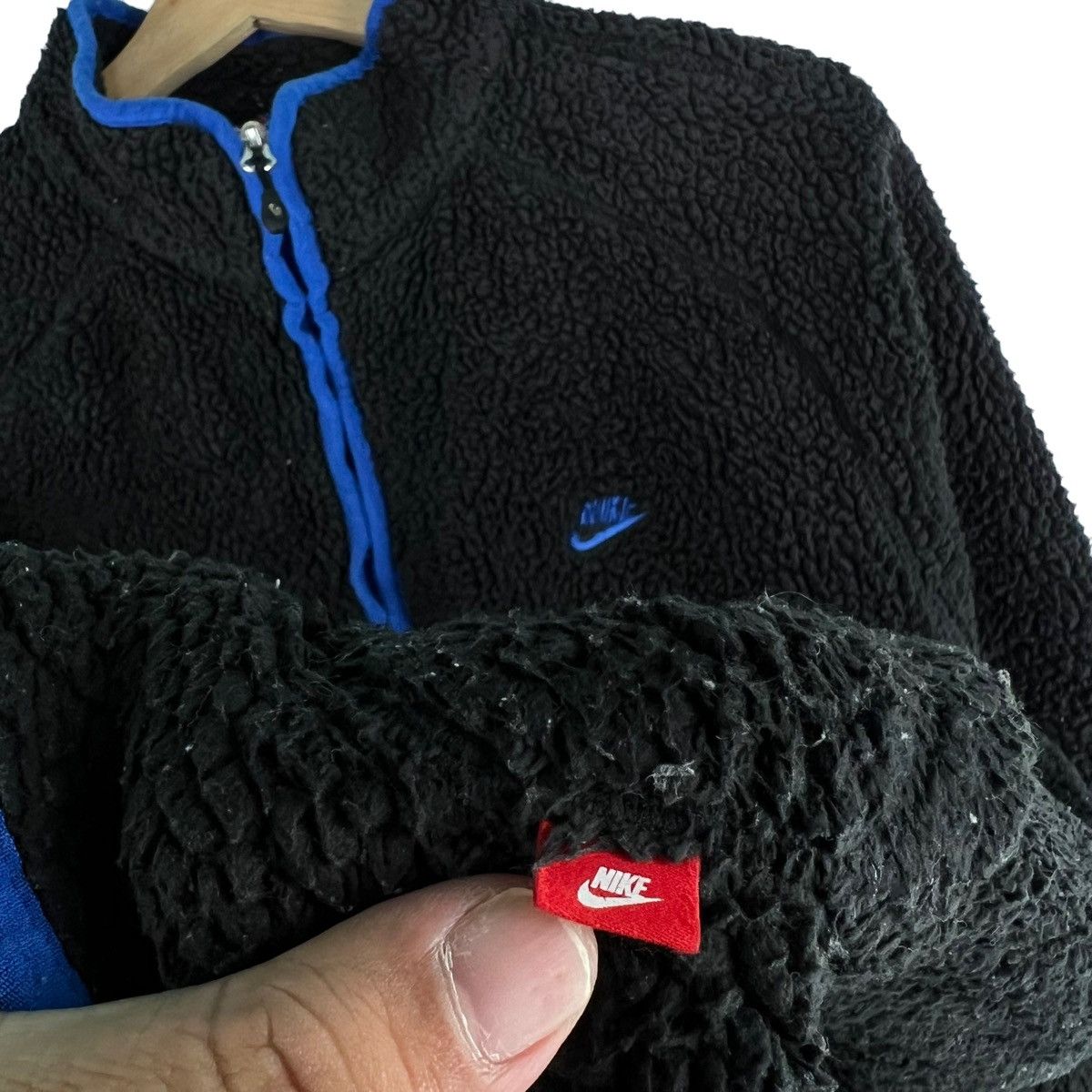 Nike VINTAGE NIKE FLEECE JACKET Size US M / EU 48-50 / 2 - 8 Thumbnail
