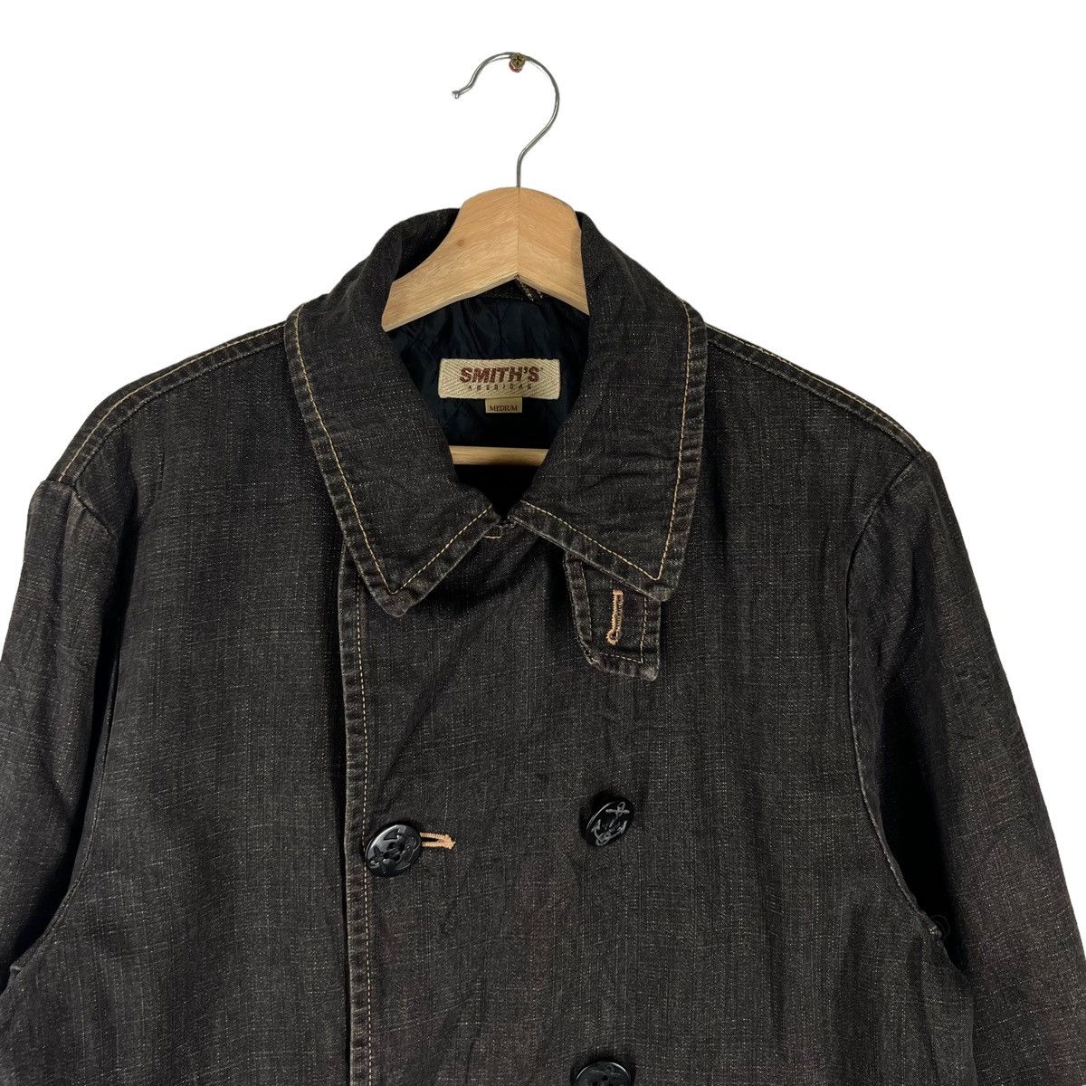 Japanese Brand VINTAGE CHORE JACKET SMITH’S AMERICAN WORK WEAR Size US M / EU 48-50 / 2 - 3 Thumbnail