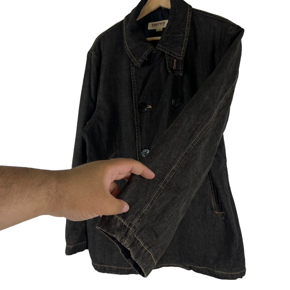 Japanese Brand VINTAGE CHORE JACKET SMITH’S AMERICAN WORK WEAR Size US M / EU 48-50 / 2 - 6 Thumbnail