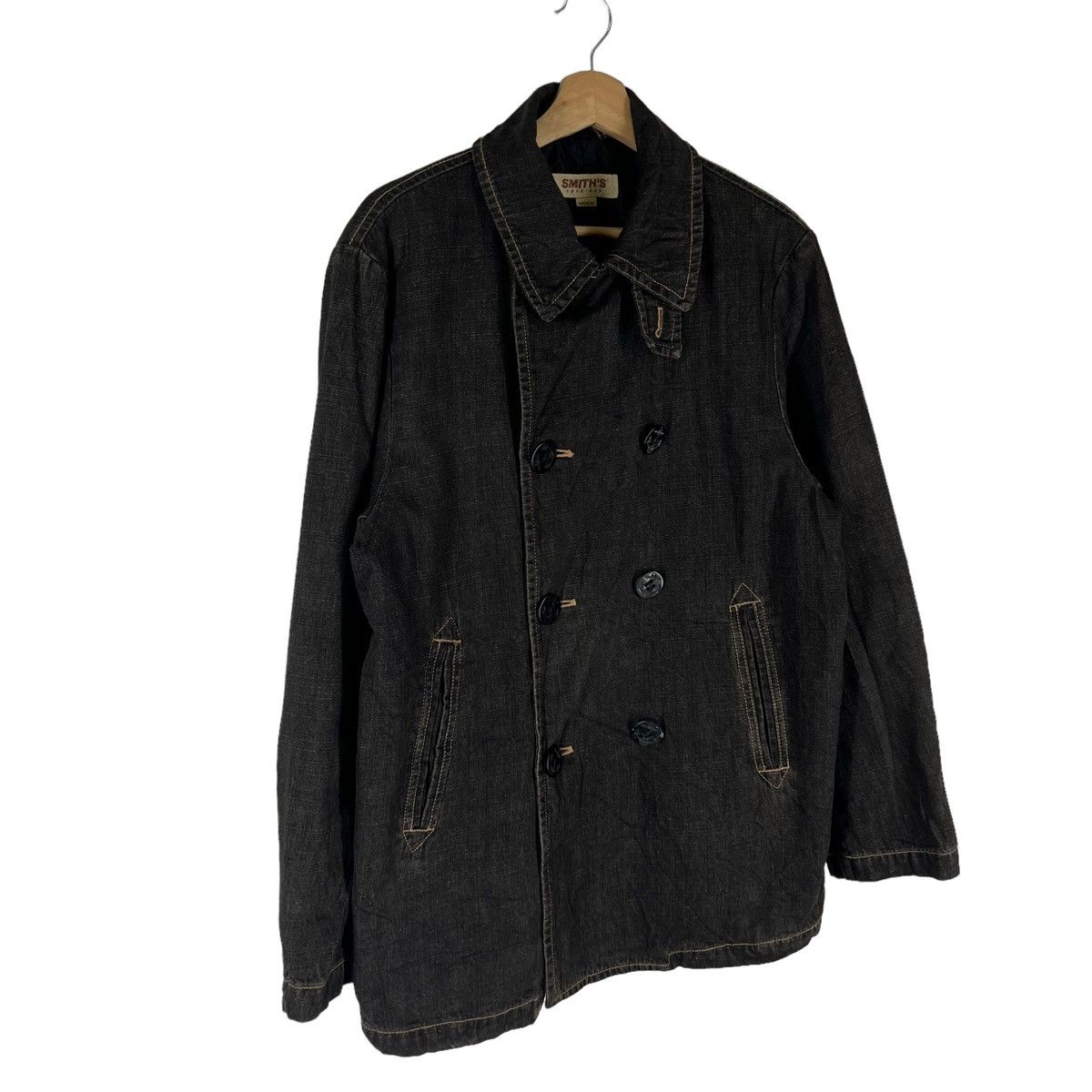 Japanese Brand VINTAGE CHORE JACKET SMITH’S AMERICAN WORK WEAR Size US M / EU 48-50 / 2 - 4 Thumbnail