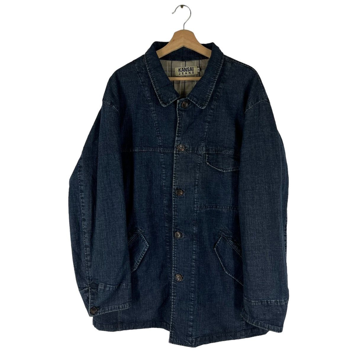 Good Vintage Kansai Jeans Denim Coat Jacket