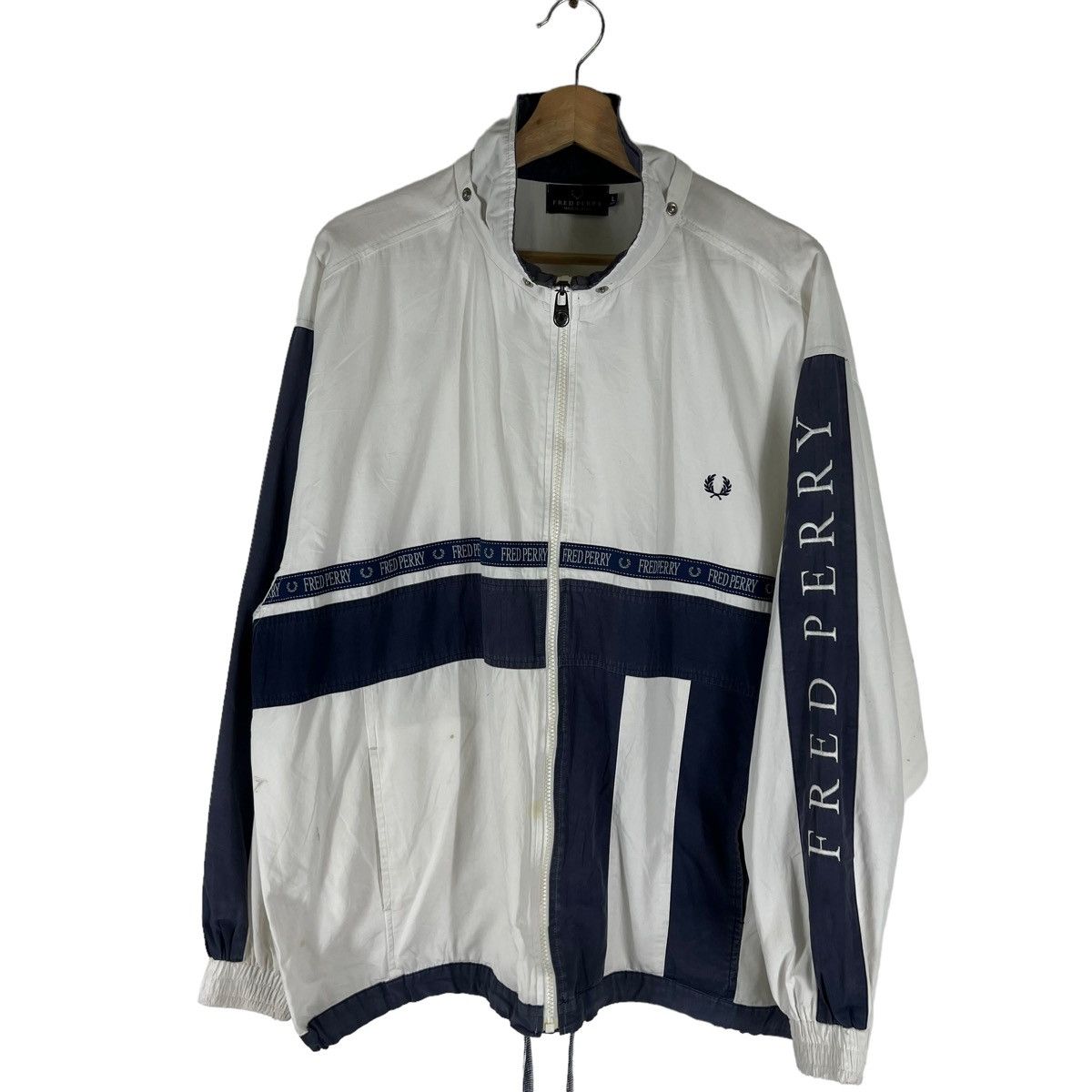 Fred Perry VINTAGE FRED PERRY SIDE TAPE JACKET JAPAN Size US L / EU 52-54 / 3 - 1 Thumbnail