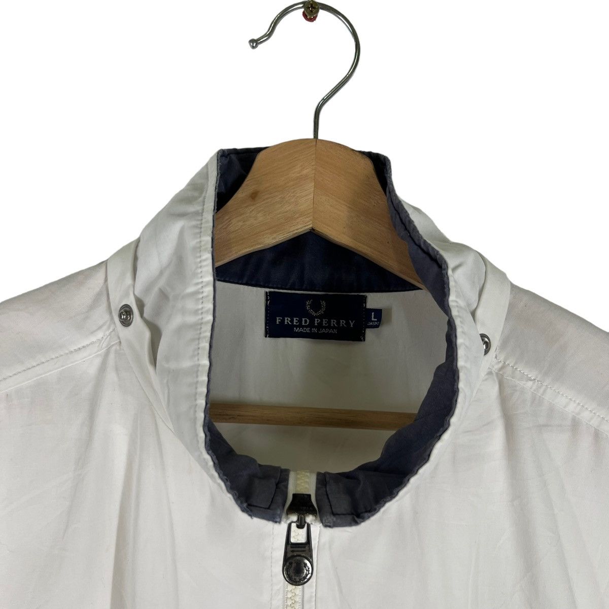 Fred Perry VINTAGE FRED PERRY SIDE TAPE JACKET JAPAN Size US L / EU 52-54 / 3 - 7 Thumbnail